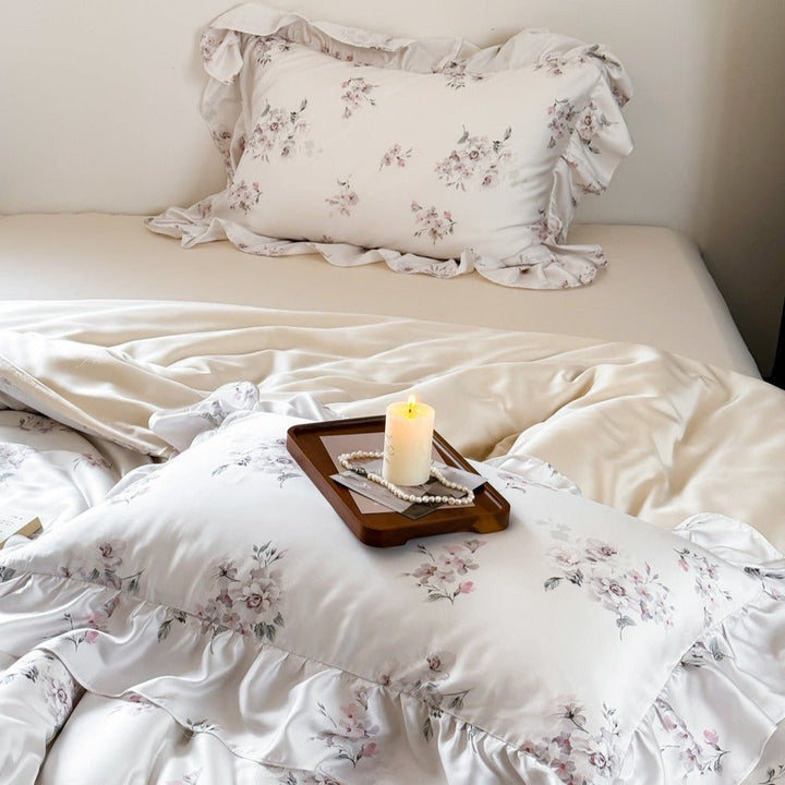 Kyoto Sakura Soft Bedding Set - Bedding - Delicors