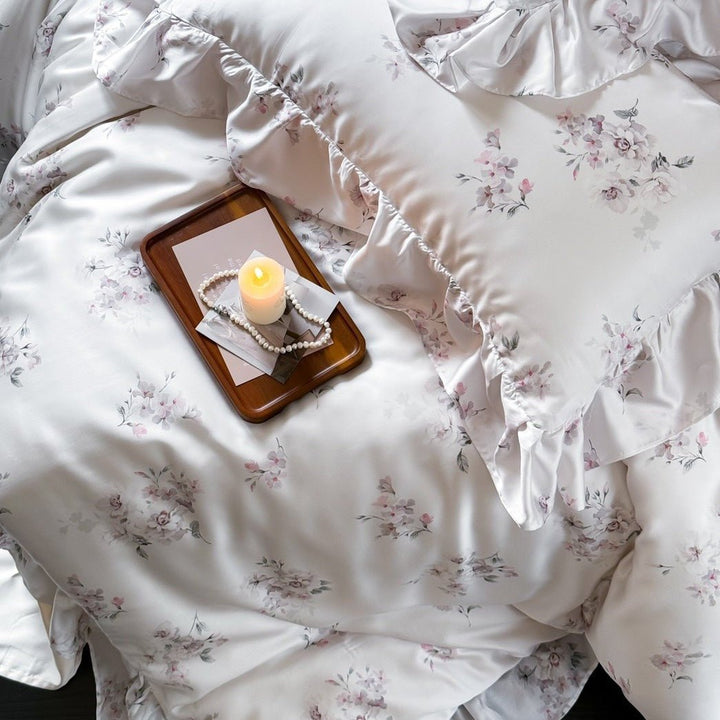 Kyoto Sakura Soft Bedding Set - Bedding - Delicors