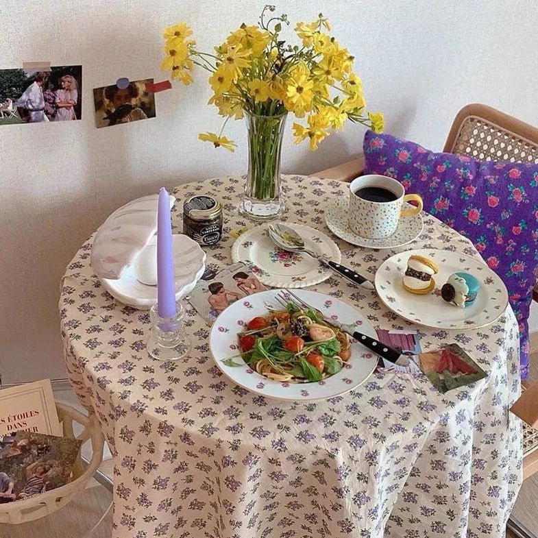 Little Flower Table Cloth - Table Cloth - Delicors