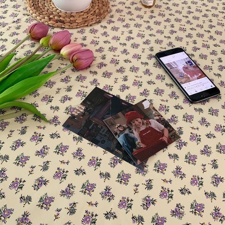 Little Flower Table Cloth - Table Cloth - Delicors