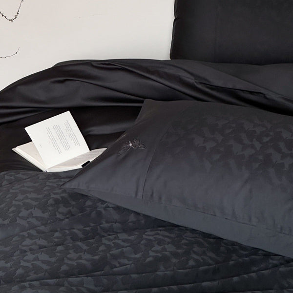 Midnight Butterfly Bedding Set - Bedding - Delicors