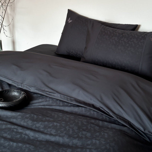 Midnight Butterfly Bedding Set - Bedding - Delicors