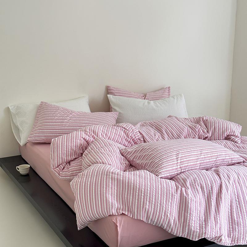 Minimal Stripe Bedding Set -Bedding- Delicors