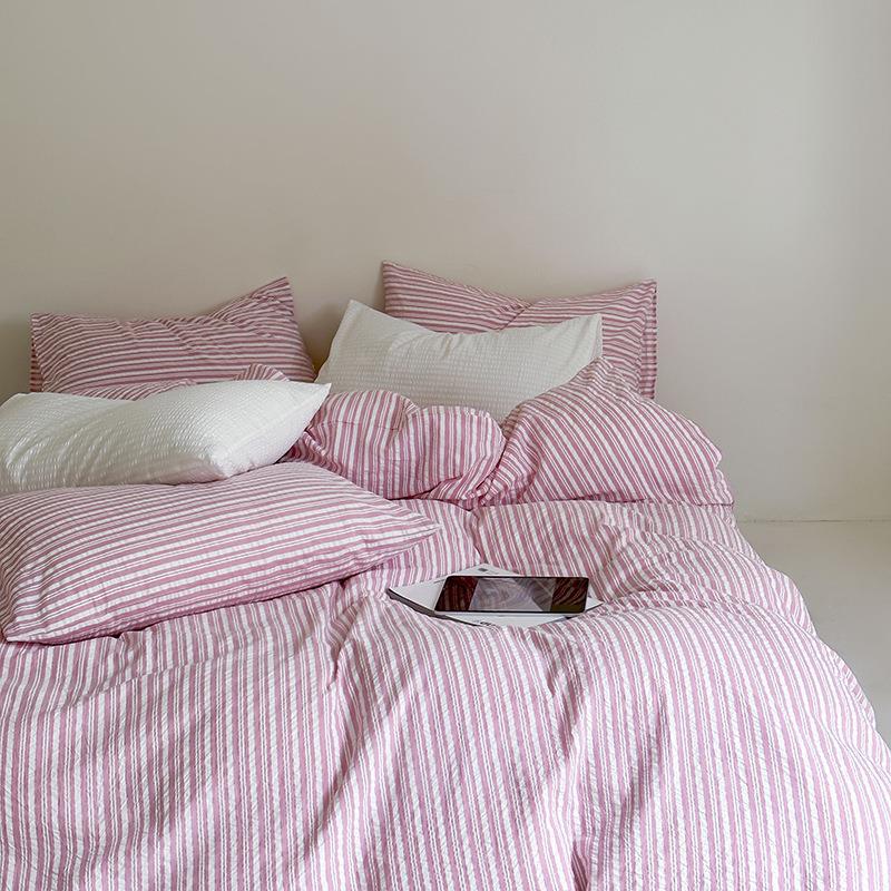 Minimal Stripe Bedding Set -Bedding- Delicors