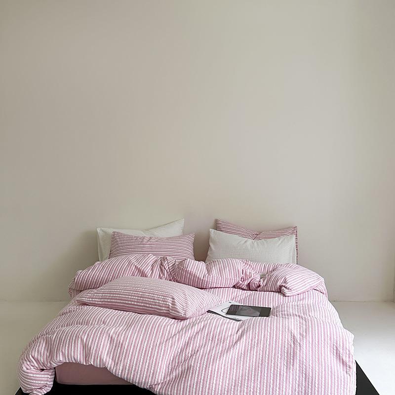 Minimal Stripe Bedding Set -Bedding- Delicors