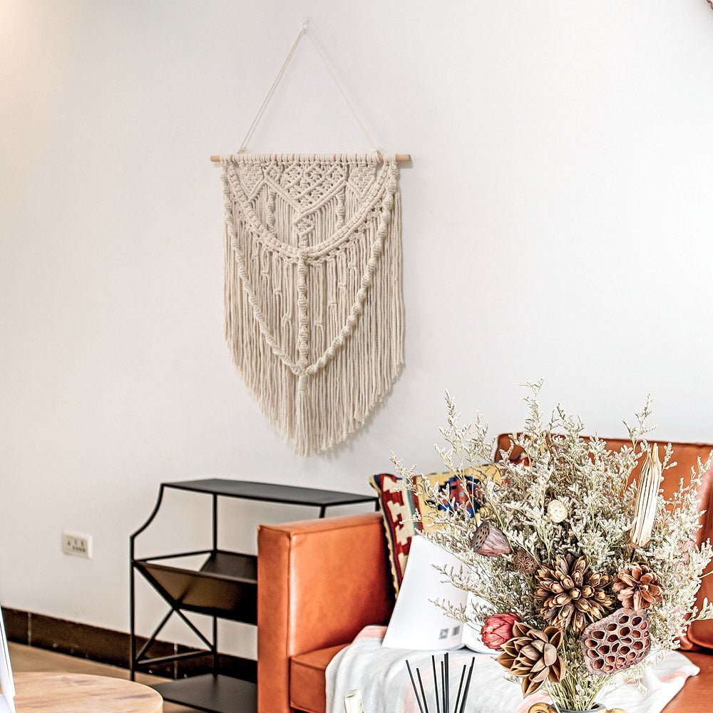 Minimalist Macrame Wall Decor - Wall Art - Delicors
