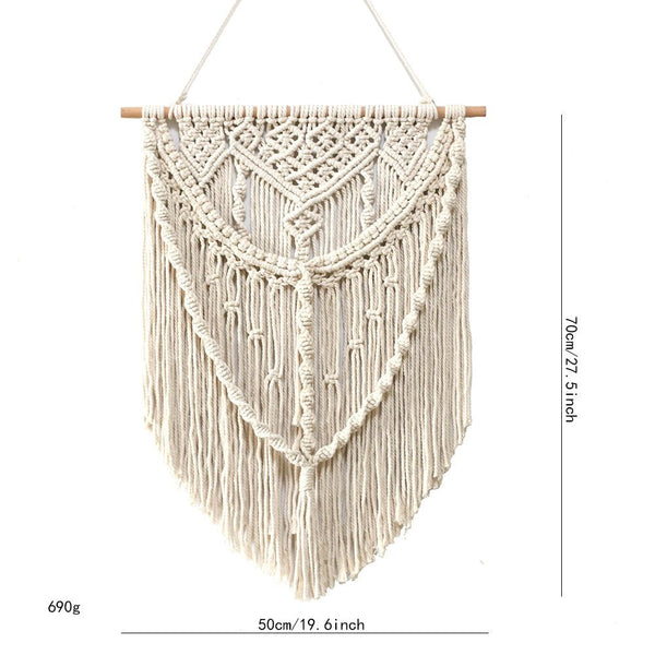 Minimalist Macrame Wall Decor - Wall Art - Delicors