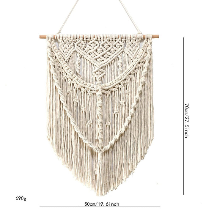 Minimalist Macrame Wall Decor - Wall Art - Delicors