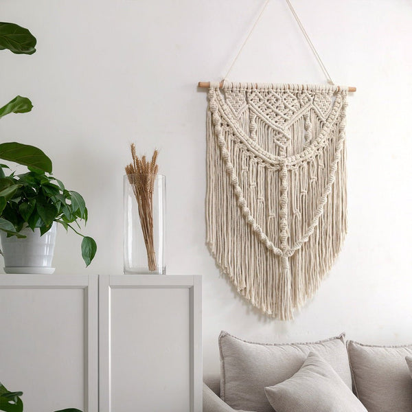 Minimalist Macrame Wall Decor - Wall Art - Delicors
