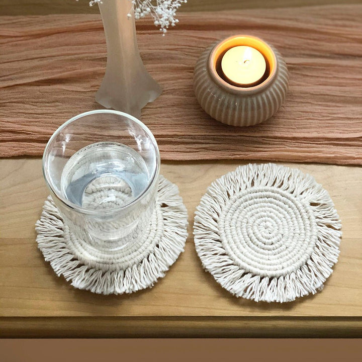 Modern Boho Macrame Placemats - Place mats - Delicors