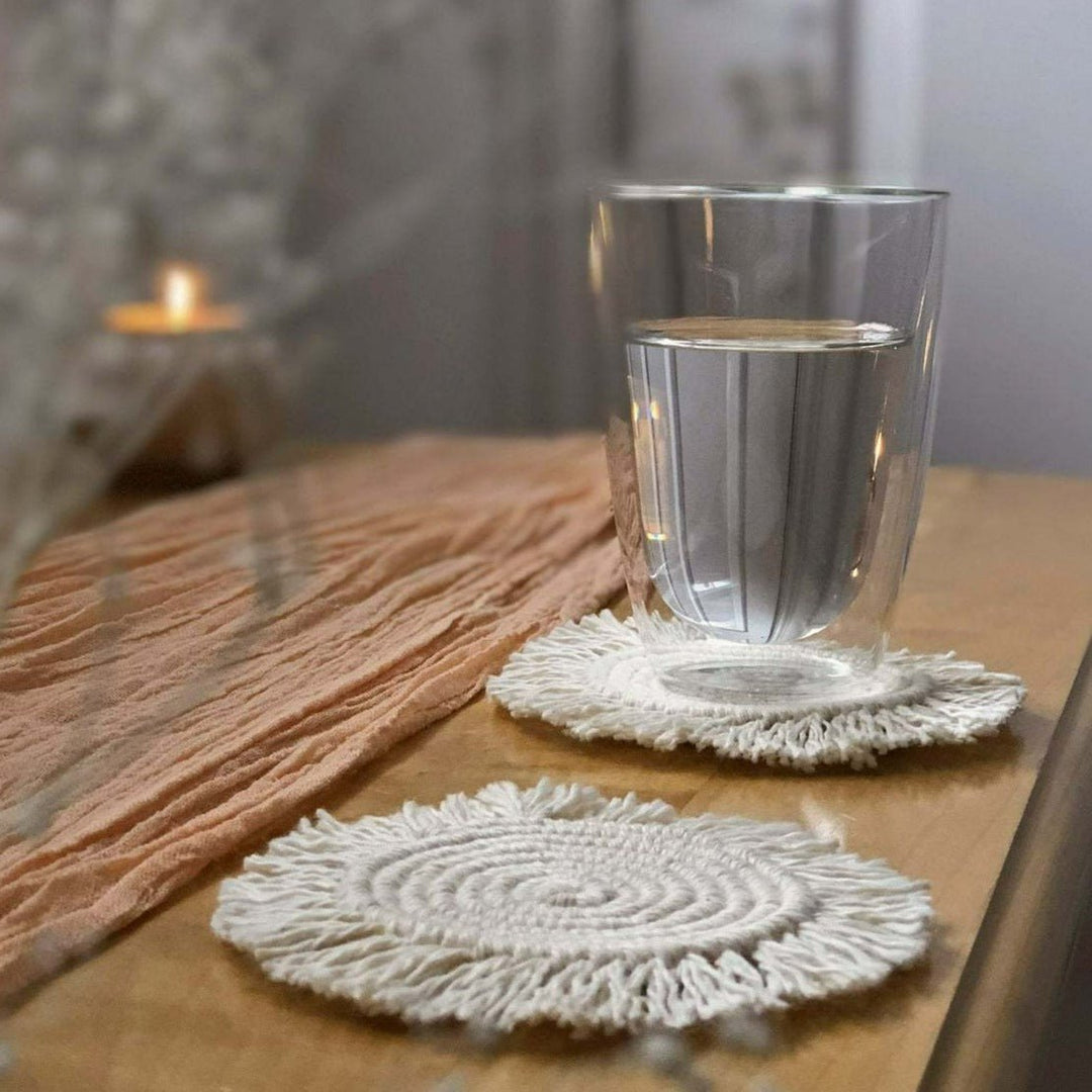Modern Boho Macrame Placemats - Place mats - Delicors