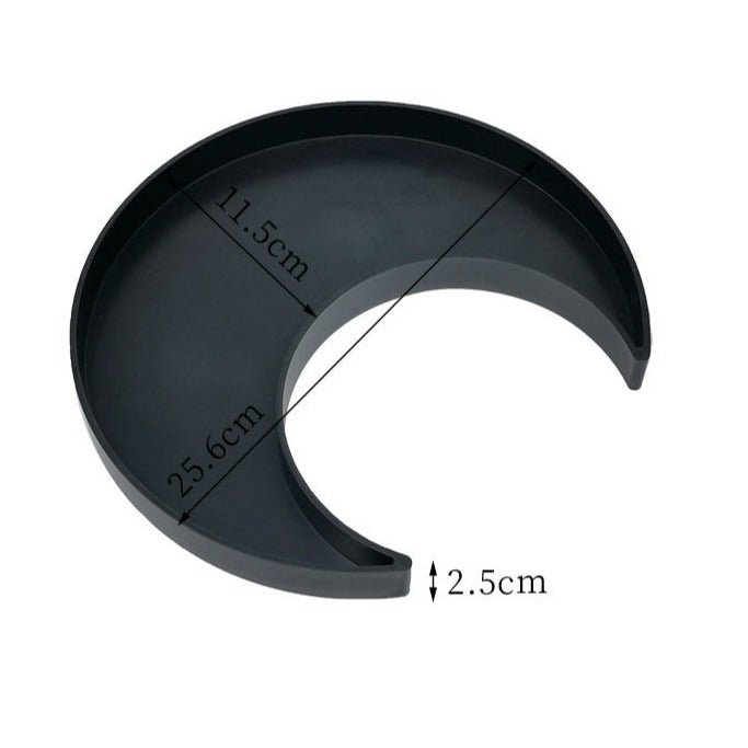 Moon Shape Plastic Tray - Trays - Delicors