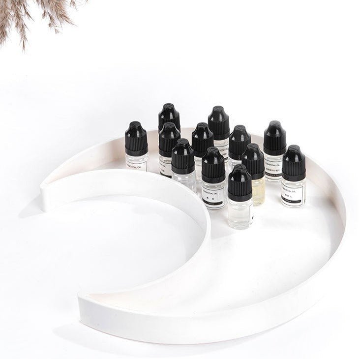 Moon Shape Plastic Tray - Trays - Delicors