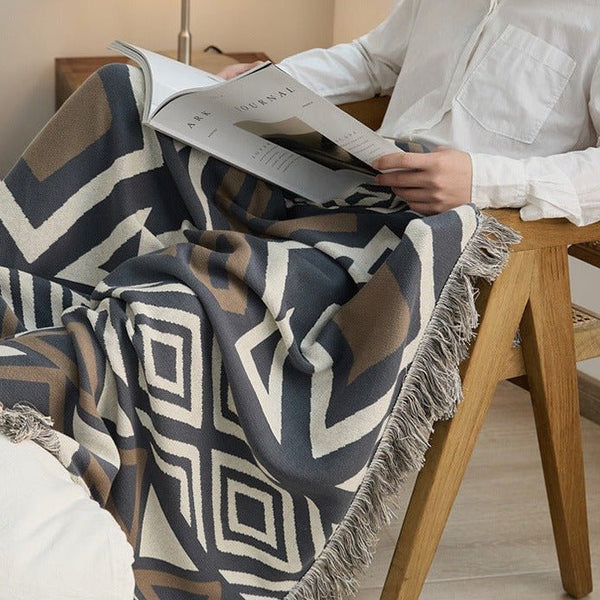 Moroccan Style Blanket -Throw- Delicors