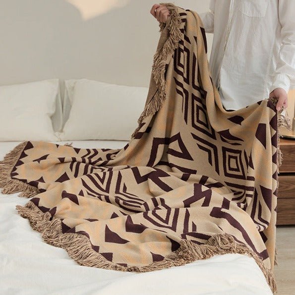 Moroccan Style Blanket -Throw- Delicors