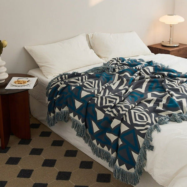 Moroccan Style Blanket -Throw- Delicors