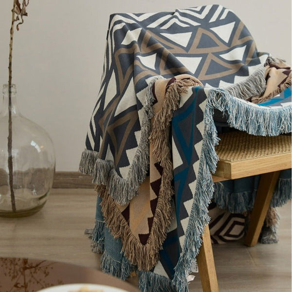 Moroccan Style Blanket -Throw- Delicors