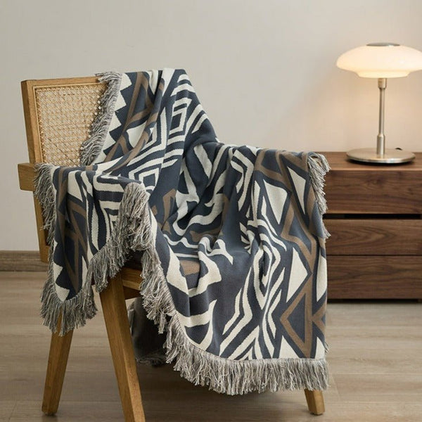 Moroccan Style Blanket -Throw- Delicors