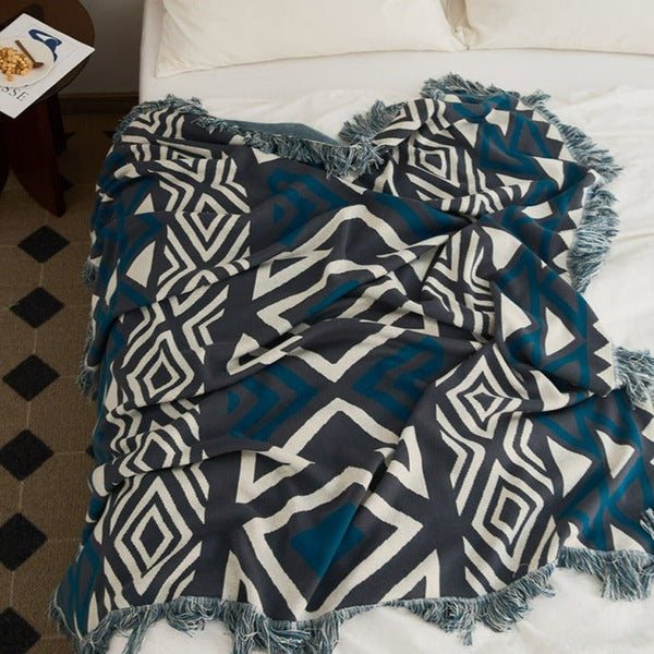 Moroccan Style Blanket -Throw- Delicors