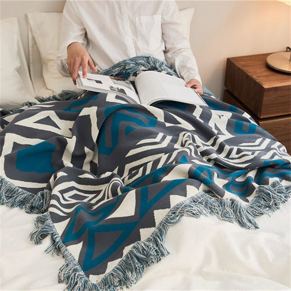 Moroccan Style Blanket -Throw- Delicors