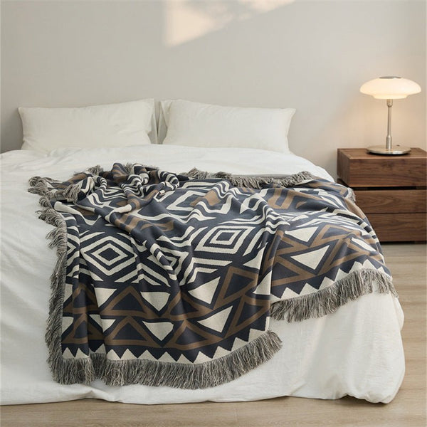 Moroccan Style Blanket -Throw- Delicors