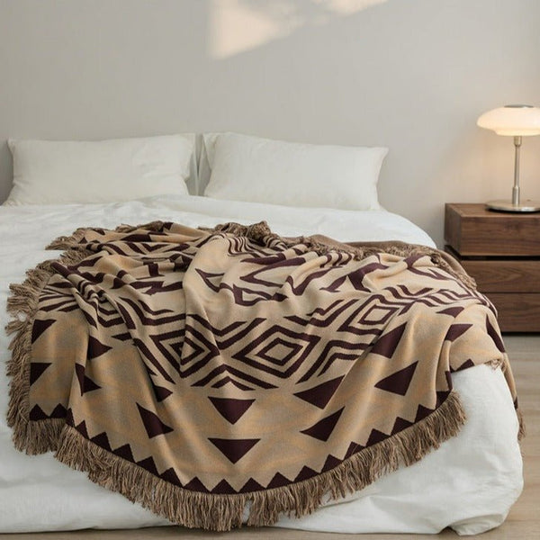Moroccan Style Blanket -Throw- Delicors
