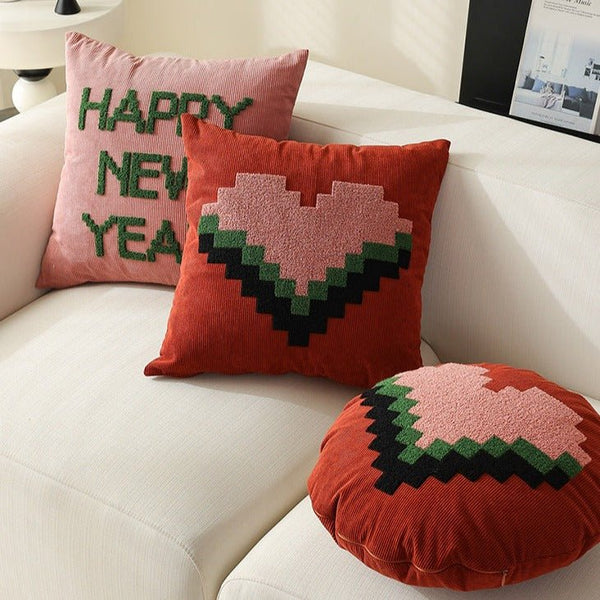 New Year Vibe Cushion Cover -Cushion- Delicors