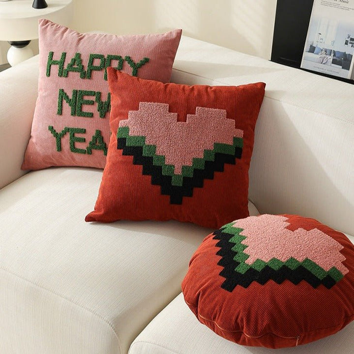 New Year Vibe Cushion Cover -Cushion- Delicors