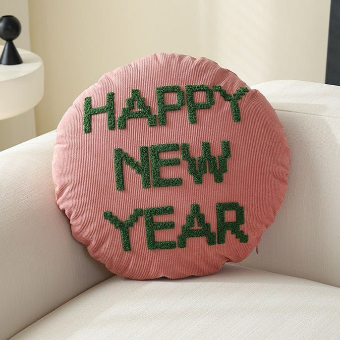 New Year Vibe Cushion Cover -Cushion- Delicors