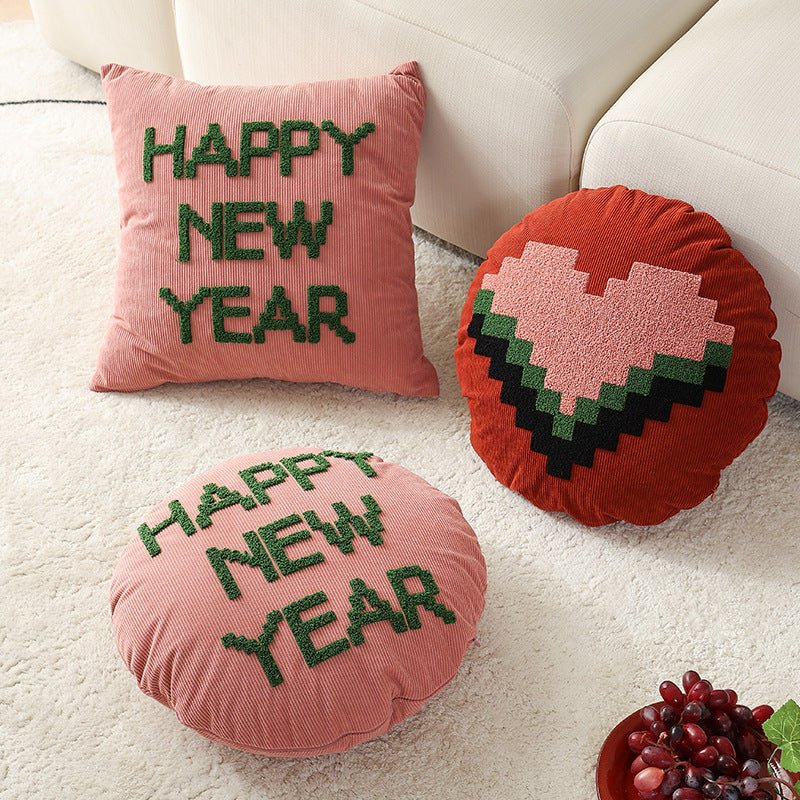 New Year Vibe Cushion Cover -Cushion- Delicors