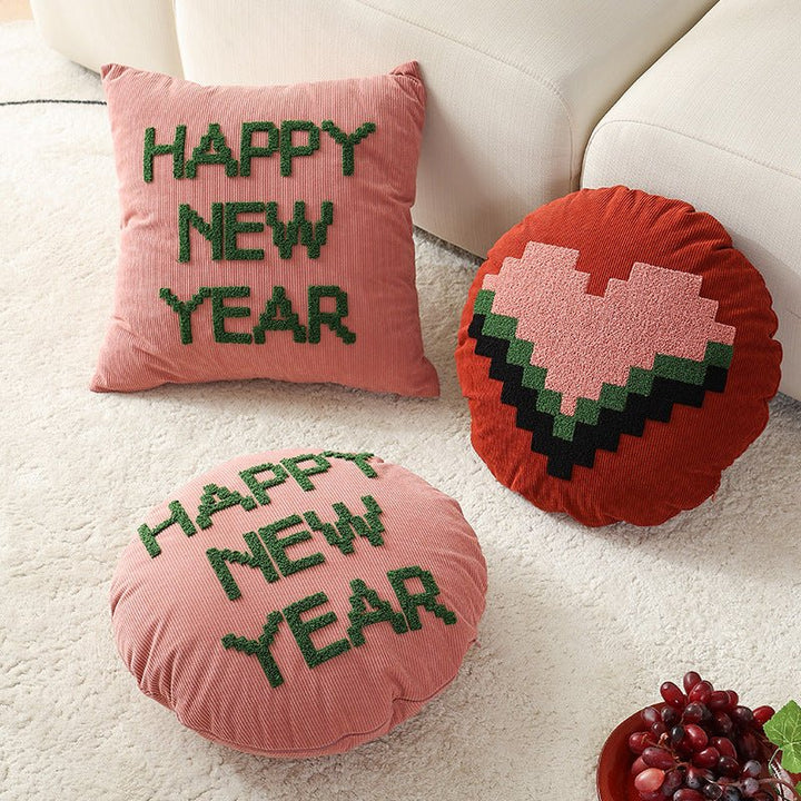 New Year Vibe Cushion Cover -Cushion- Delicors