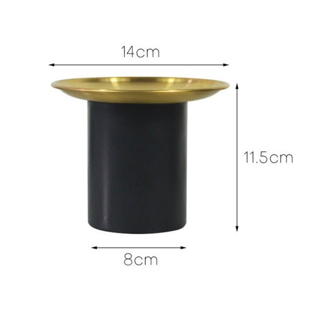 Nordic Gold Round Tray - Tray - Delicors