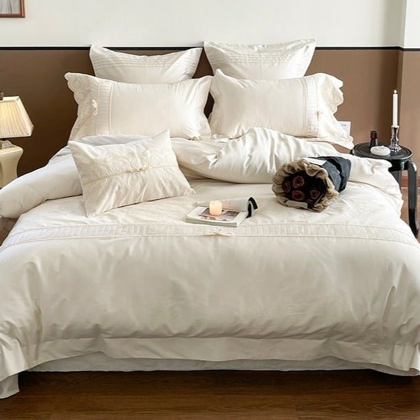 Opulent Lace Reverie Bedding Set -Bedding- Delicors