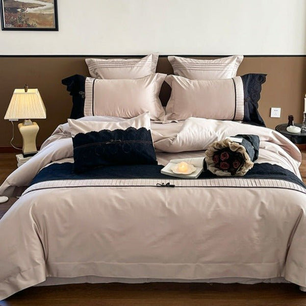 Opulent Lace Reverie Bedding Set -Bedding- Delicors