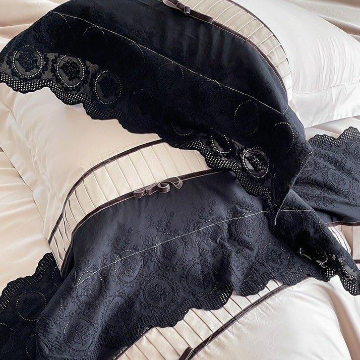 Opulent Lace Reverie Bedding Set -Bedding- Delicors