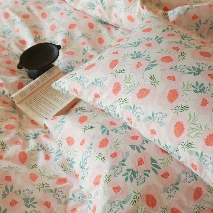 Petal Poppy Paradise Bedding Set - Bedding - Delicors