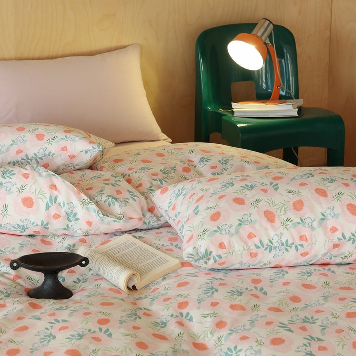 Petal Poppy Paradise Bedding Set - Bedding - Delicors