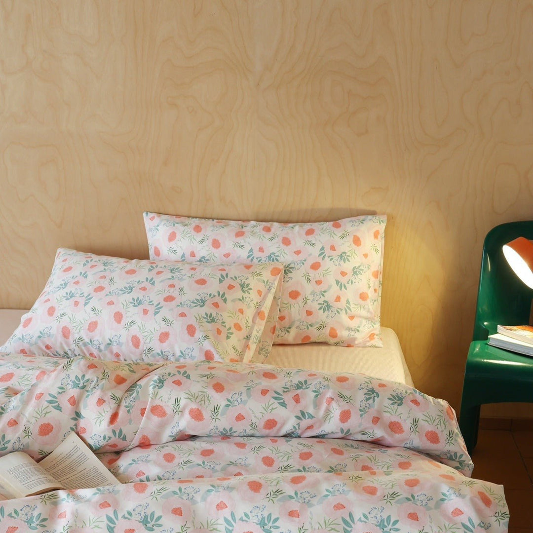 Petal Poppy Paradise Bedding Set - Bedding - Delicors
