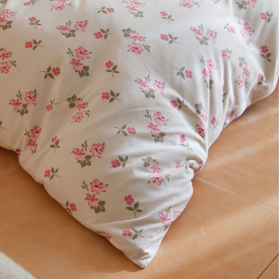 Pink Garden Bedding Set -Bedding- Delicors