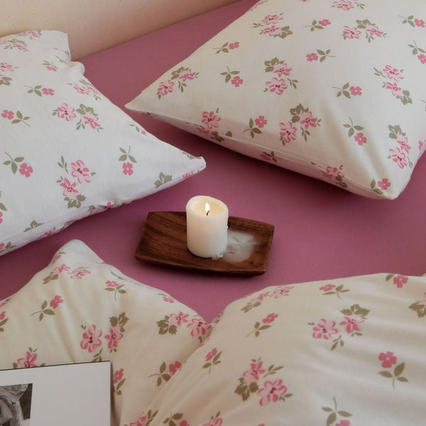 Pink Garden Bedding Set -Bedding- Delicors