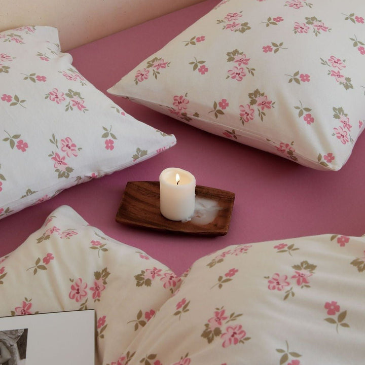 Pink Garden Bedding Set -Bedding- Delicors