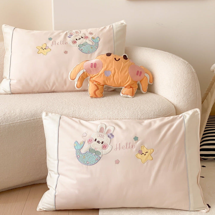 Pink Seabed Fantasy Bedding Set - Bedding - Delicors