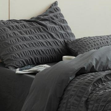 Plush Puff Bedding Set - Bedding - Delicors