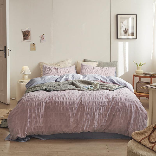 Plush Puff Bedding Set - Bedding - Delicors