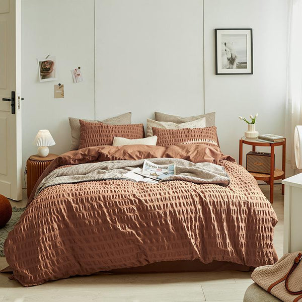 Plush Puff Bedding Set - Bedding - Delicors