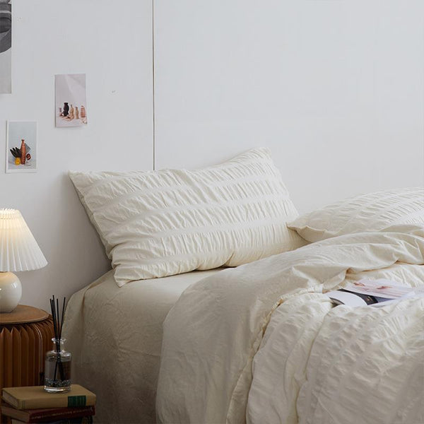 Plush Puff Bedding Set - Bedding - Delicors