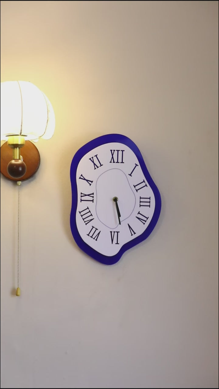 Acrylic Melted Time Clock - Delicors