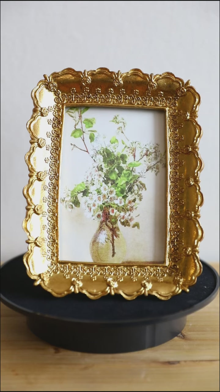 Vintage Glow Gold Frame - Delicors