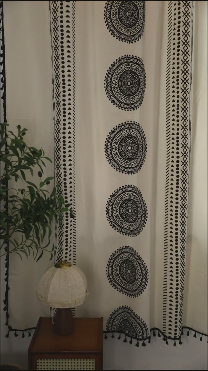 Circle Mandala Curtain - Delicors