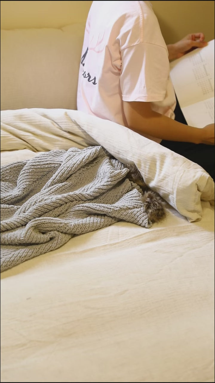 Beige Linen Bedding Set - Delicors